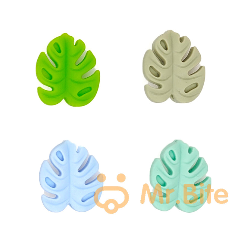 Small Monstera Leaf Focal Beads 20*25*8.5mm