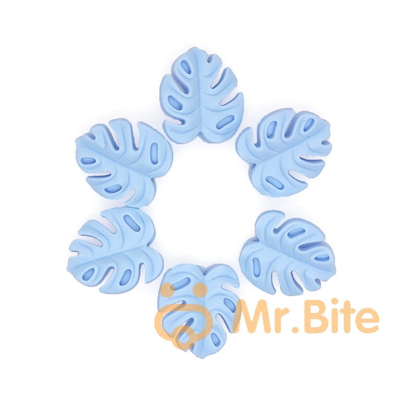 Small Monstera Leaf Focal Beads 20*25*8.5mm