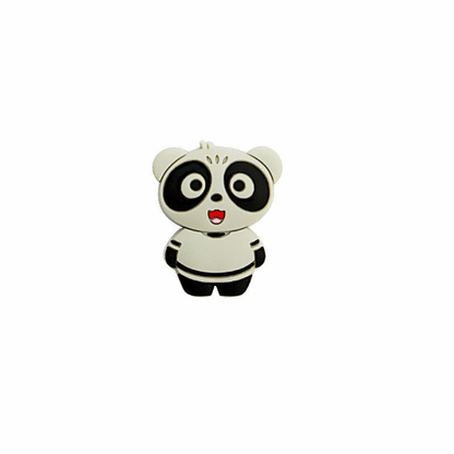 Panda Silicone Beads 27*21mm
