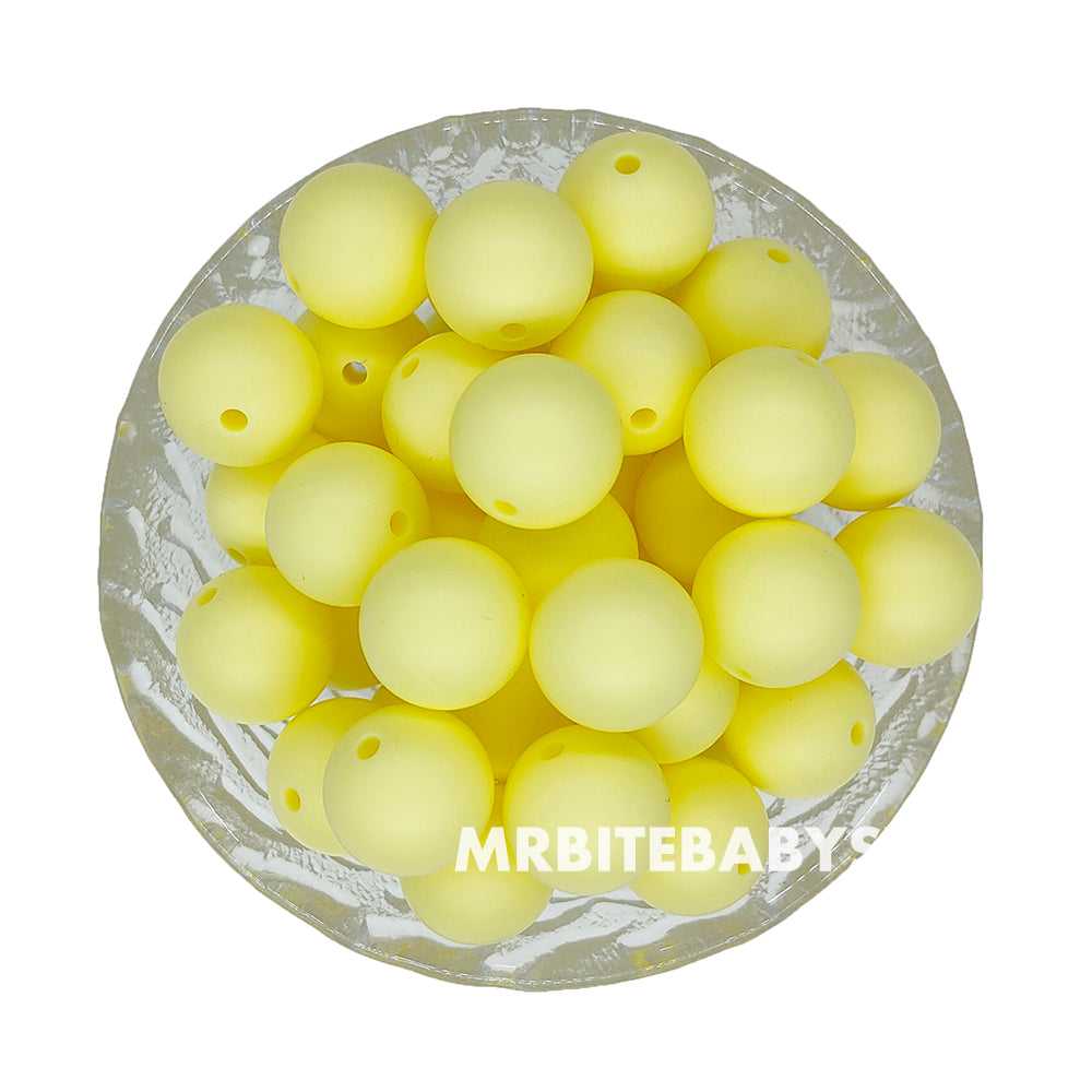 12/15mm Round Silicone Beads #74 - #97