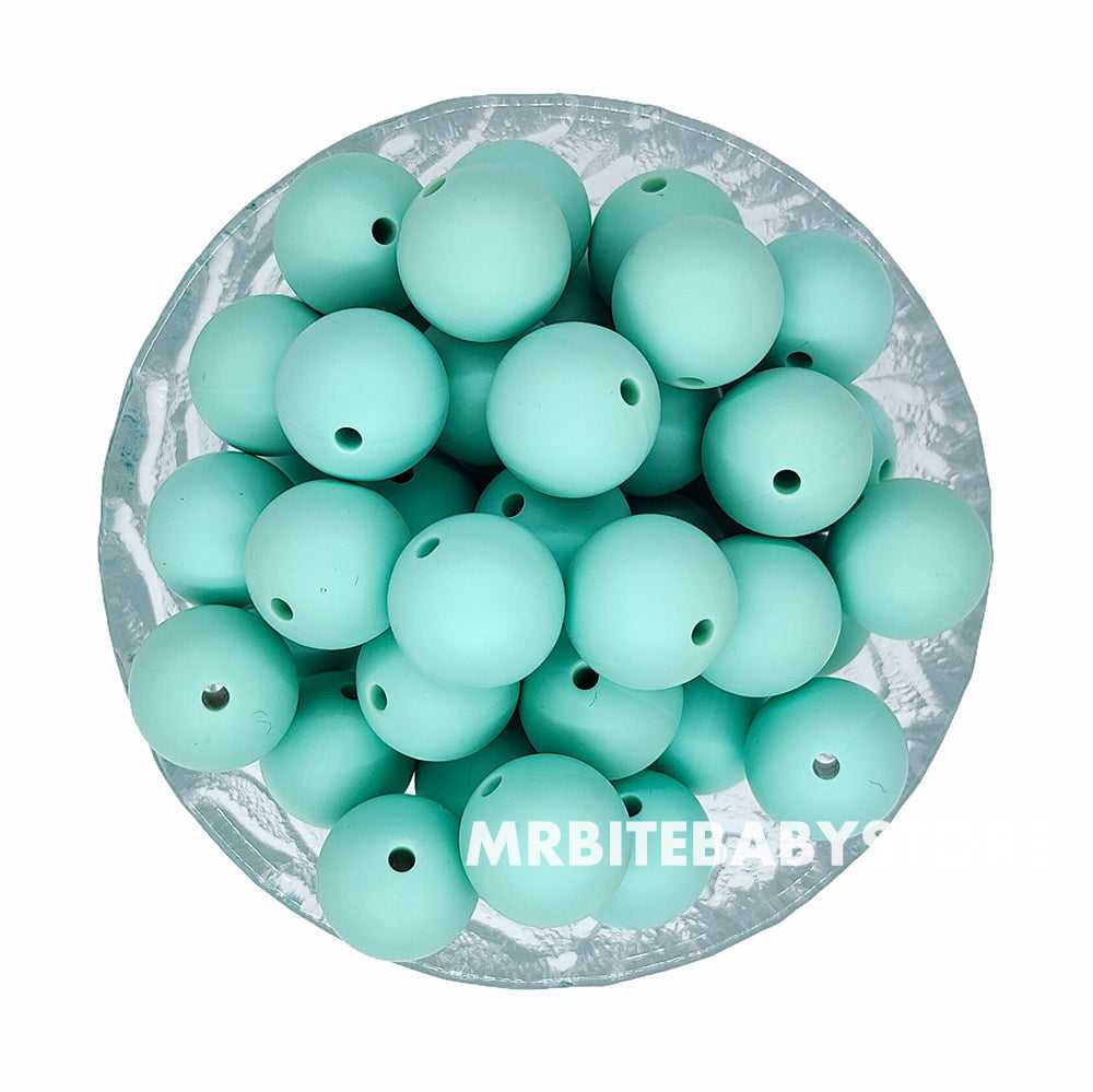12/15mm Round Silicone Beads #74 - #97