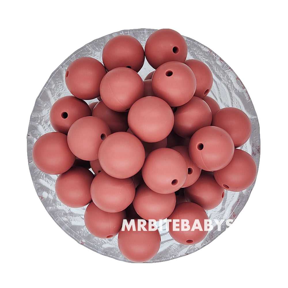 12/15mm Round Silicone Beads #74 - #97