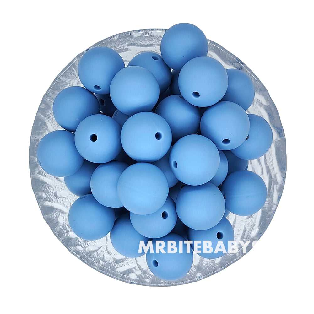 12/15mm Round Silicone Beads #74 - #97