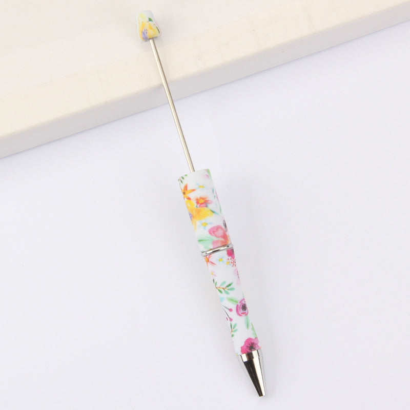 5Pcs /Lot DIY Print Pen Beadable Pen
