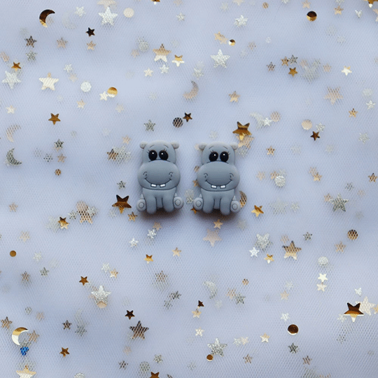 Hippo Silicone Beads /17*27MM