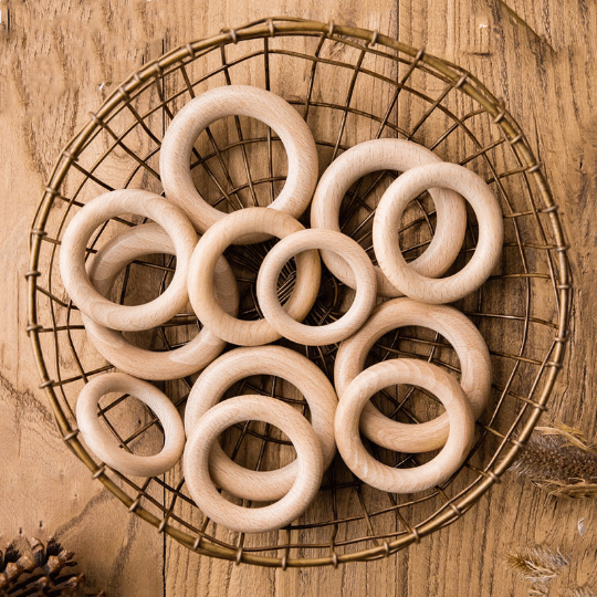 Unfinished Beech Ring