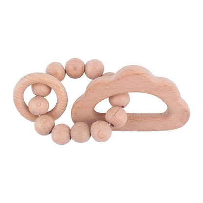 Beech Wood Teething Ring Ratle