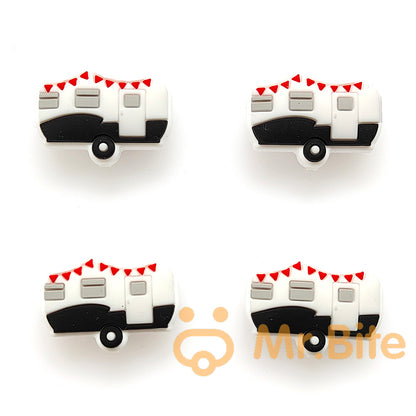 5-50Pcs Silicone Camper Focal Beads 20*27mm