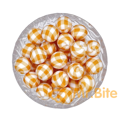 15mm New Print Silicone Beads