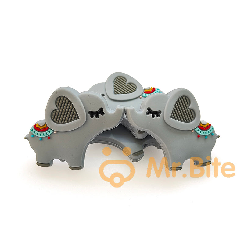 Love Elephant Focal Beads