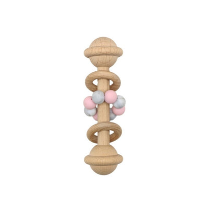 Beech Teether Rattle Toy