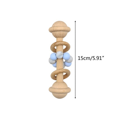 Beech Teether Rattle Toy