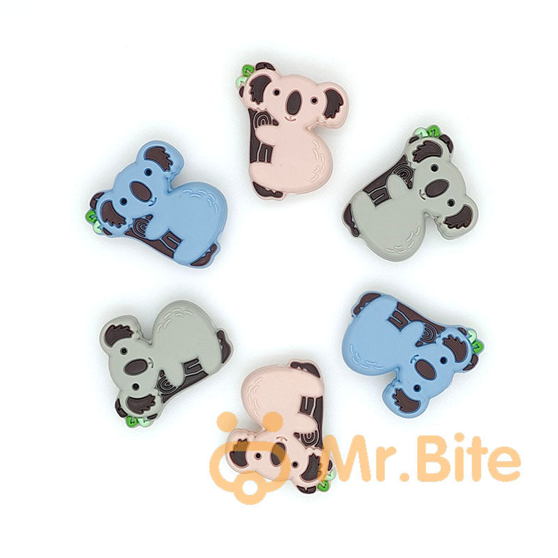 New Koala Silicone Beads