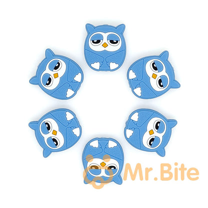 Silicone Owl Focal beads