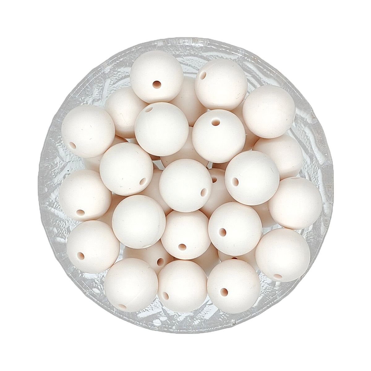 15mm Round Silicone Beads #120 - #137