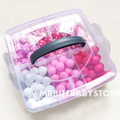162Pcs Halloween Assorted Silicone Beads Kit