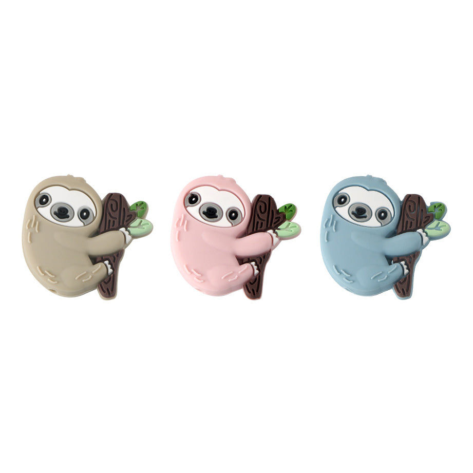 Sloth Silicone Beads - 34*34mm