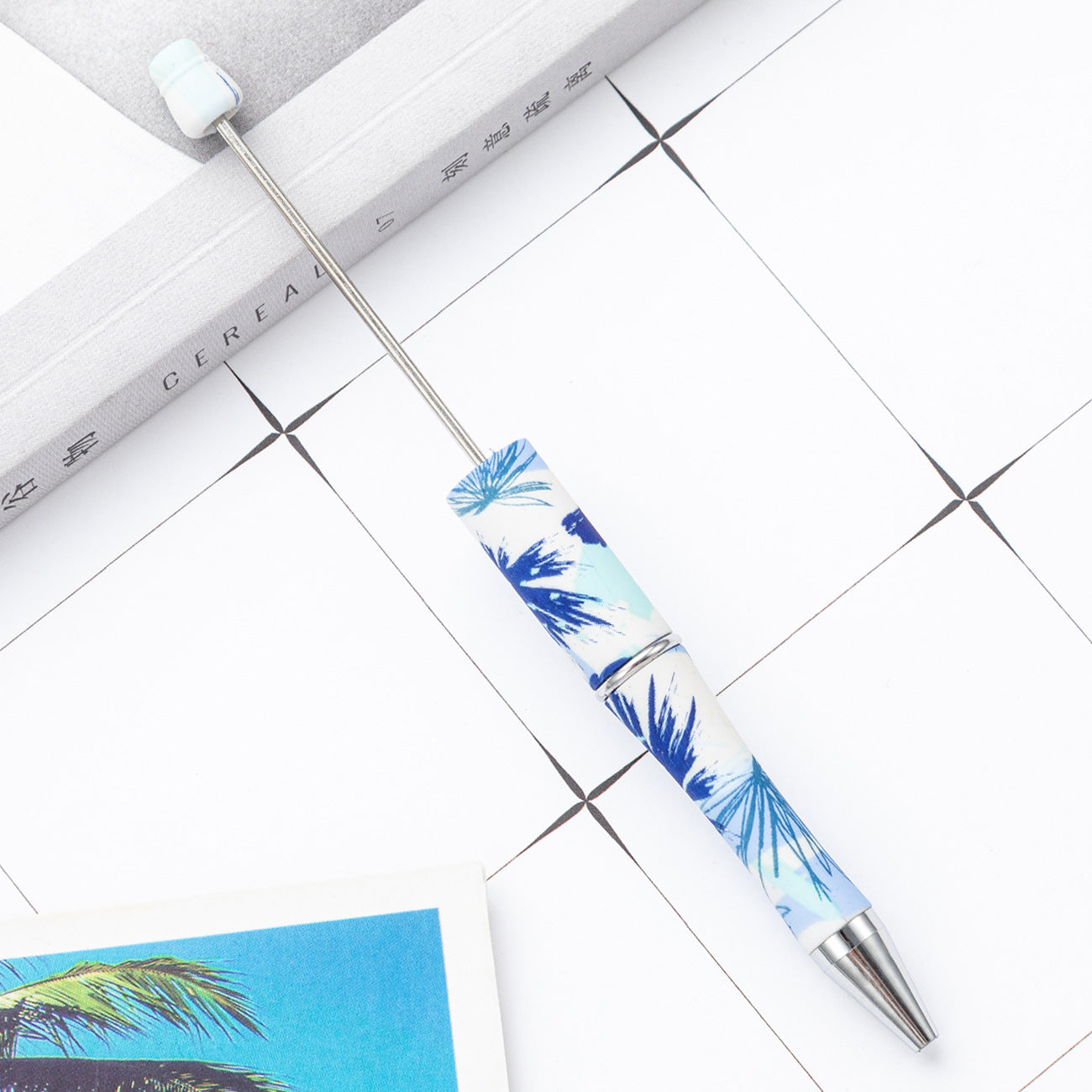 5Pcs /Lot DIY Print Pen Beadable Pen