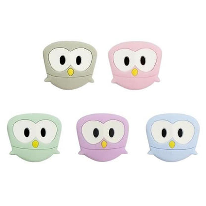 Owl Silicone Beads 3*2.6CM