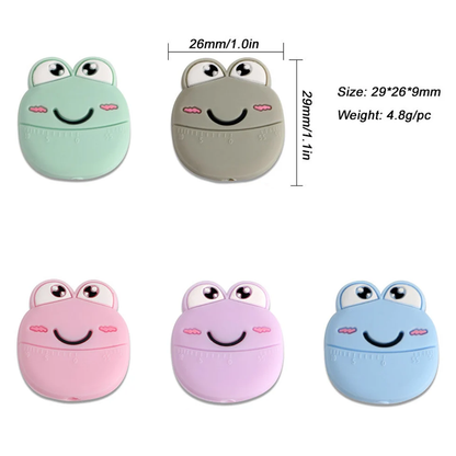 Frog Silicone Beads - 29*26*9mm