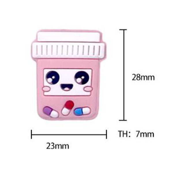 Medicinal Silicone Beads - 23*28mm