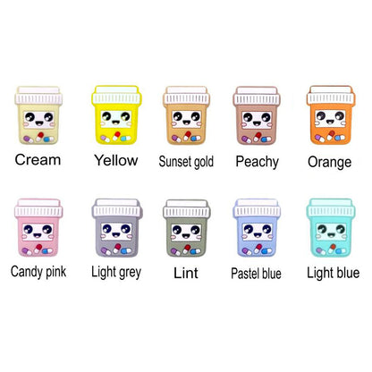 Medicinal Silicone Beads - 23*28mm