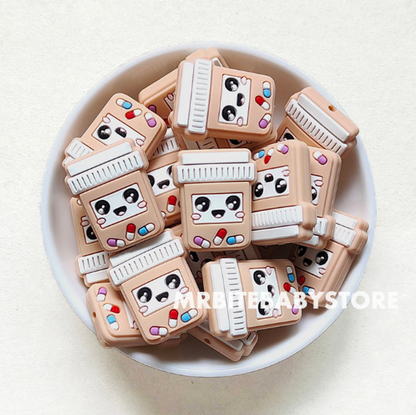 Medicinal Silicone Beads - 23*28mm