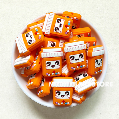 Medicinal Silicone Beads - 23*28mm