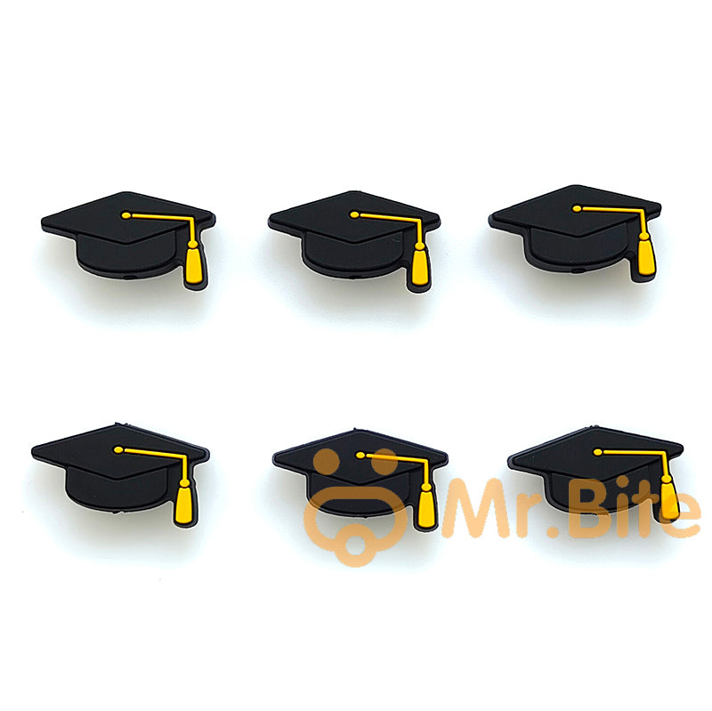 Graduation Hat Beads Academic Cap Focal Beads 18*30mm