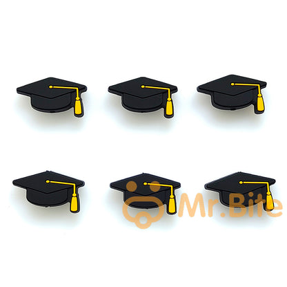 Graduation Hat Beads Academic Cap Focal Beads 18*30mm