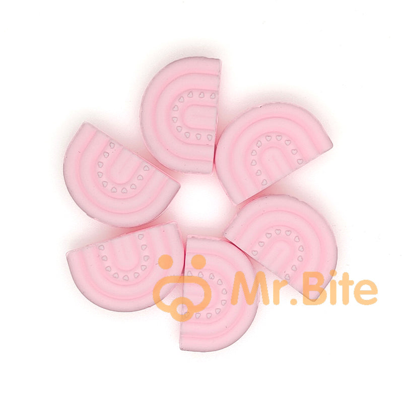 Rainbow Focal Beads Silicone Beads
