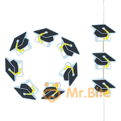 Graduation Hat Focal Beads