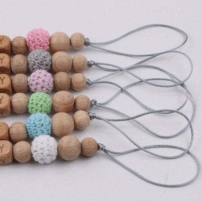 Personalized - Dummy Pacifier Chain Clip