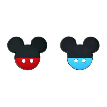 Mouse Head Silicone Beads - 30*35mm